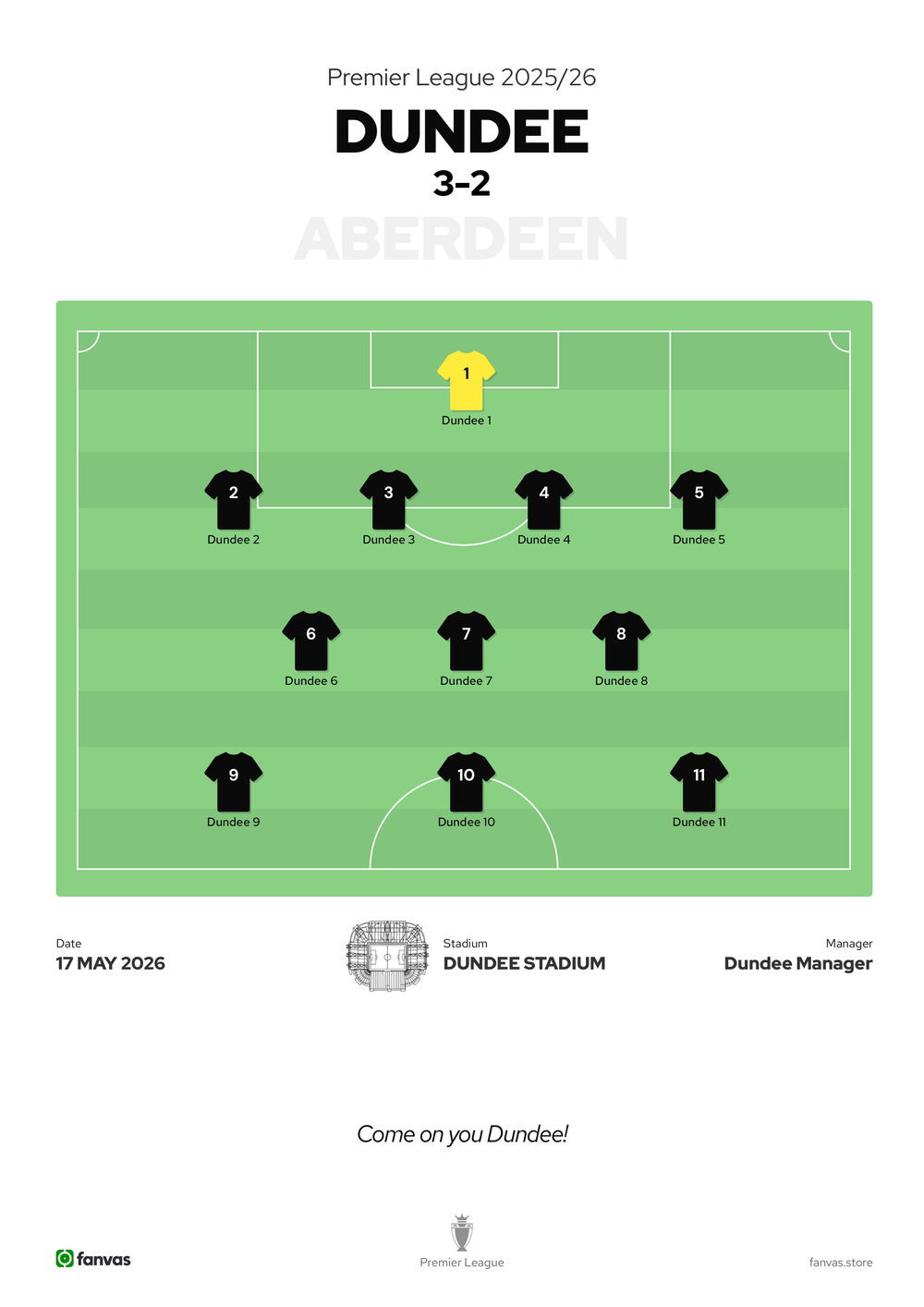 Dundee vs Aberdeen — Match Day (17 May 2026)