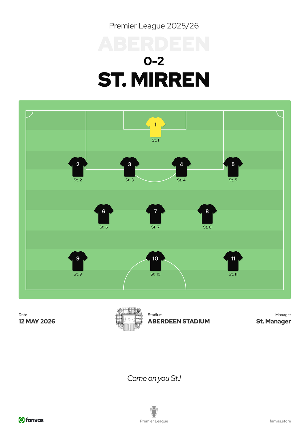 Aberdeen vs St. Mirren — Match Day (12 May 2026)