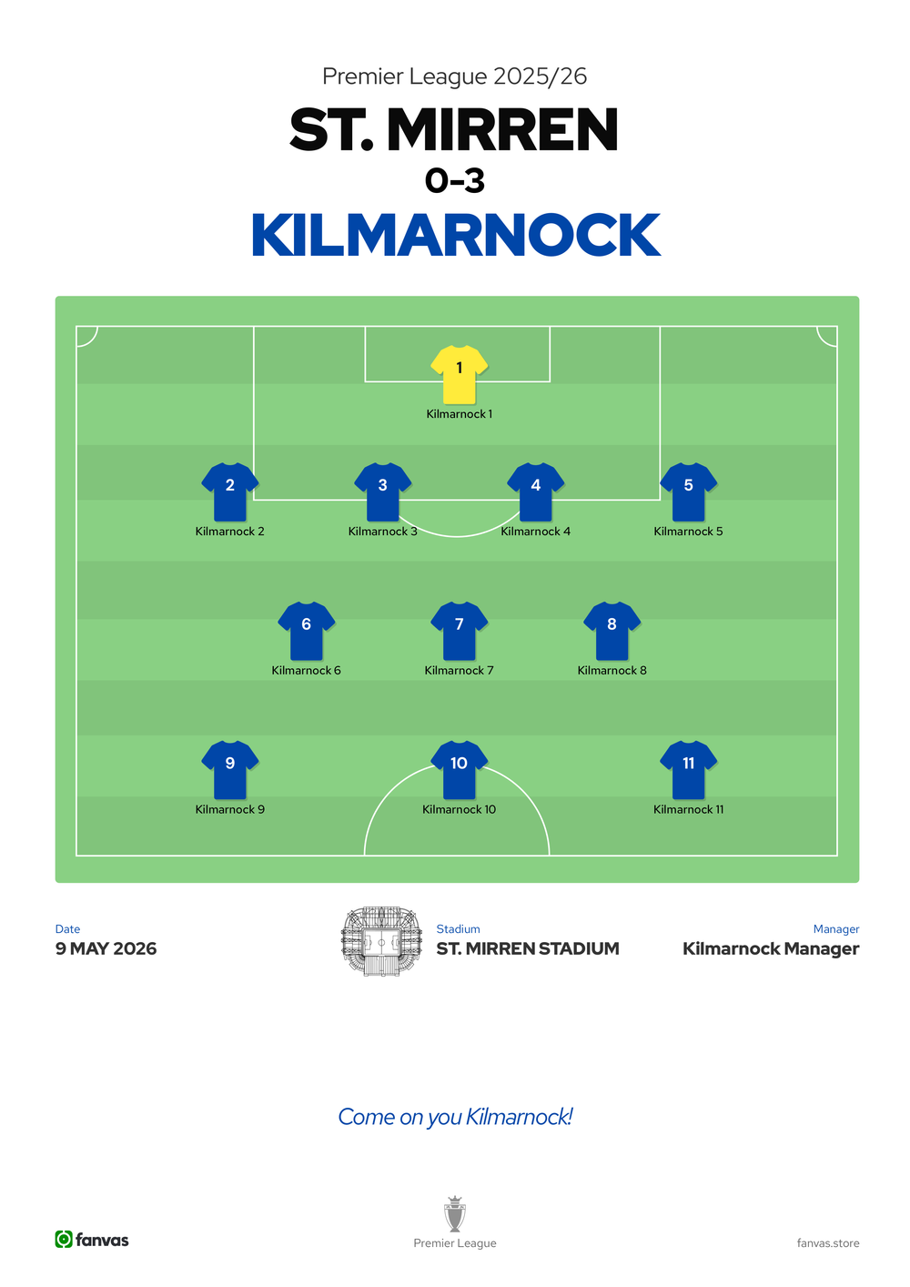 St. Mirren vs Kilmarnock — Match Day (9 May 2026)