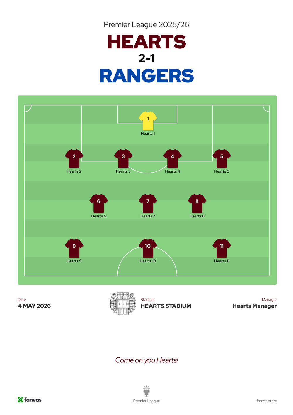 Hearts vs Rangers — Match Day (4 May 2026)