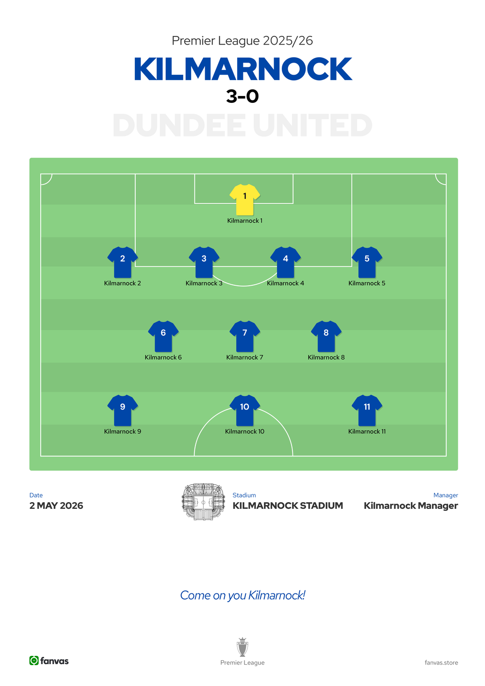 Kilmarnock vs Dundee United — Match Day (2 May 2026)