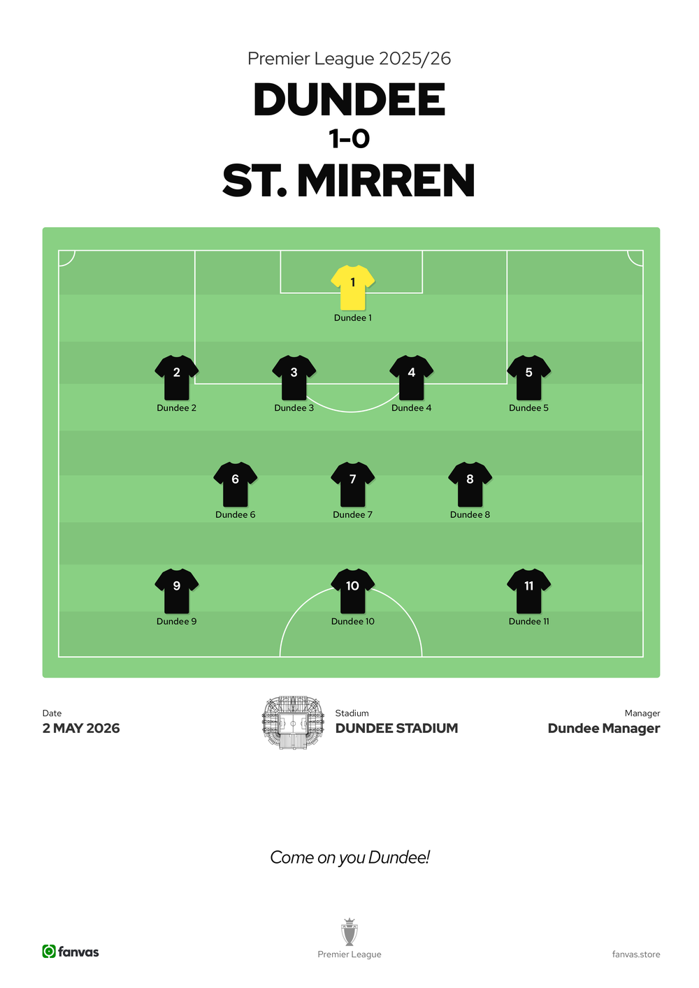 Dundee vs St. Mirren — Match Day (2 May 2026)