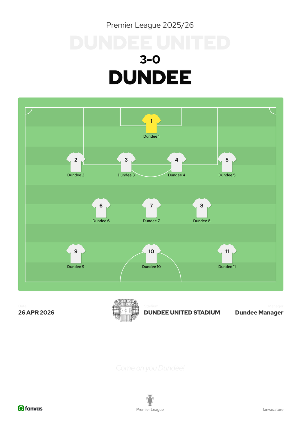 Dundee United vs Dundee — Match Day (26 Apr 2026)