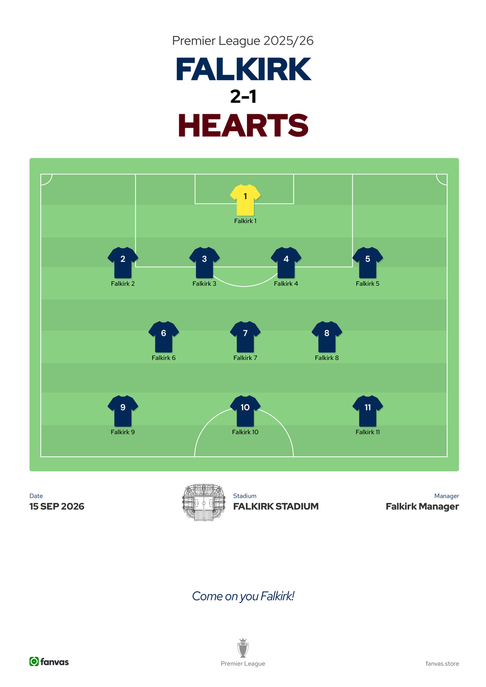 Falkirk vs Hearts — Match Day (15 Sep 2026)