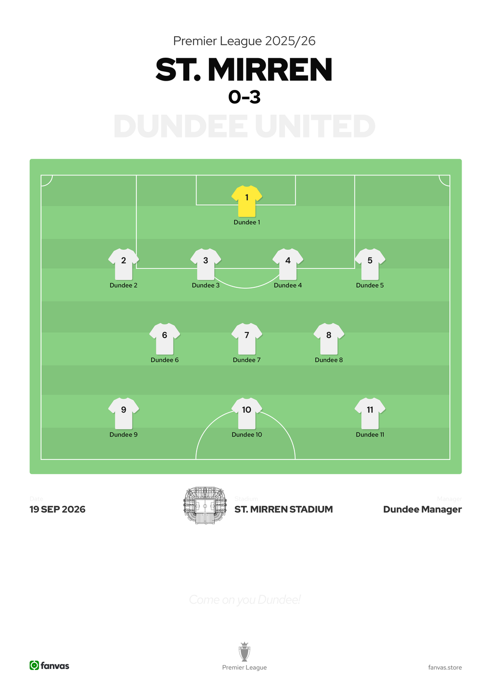 St. Mirren vs Dundee United — Match Day (19 Sep 2026)